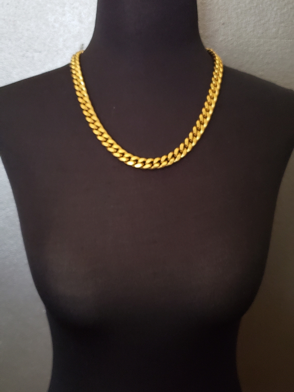Gold-plated Cuban Link Necklace